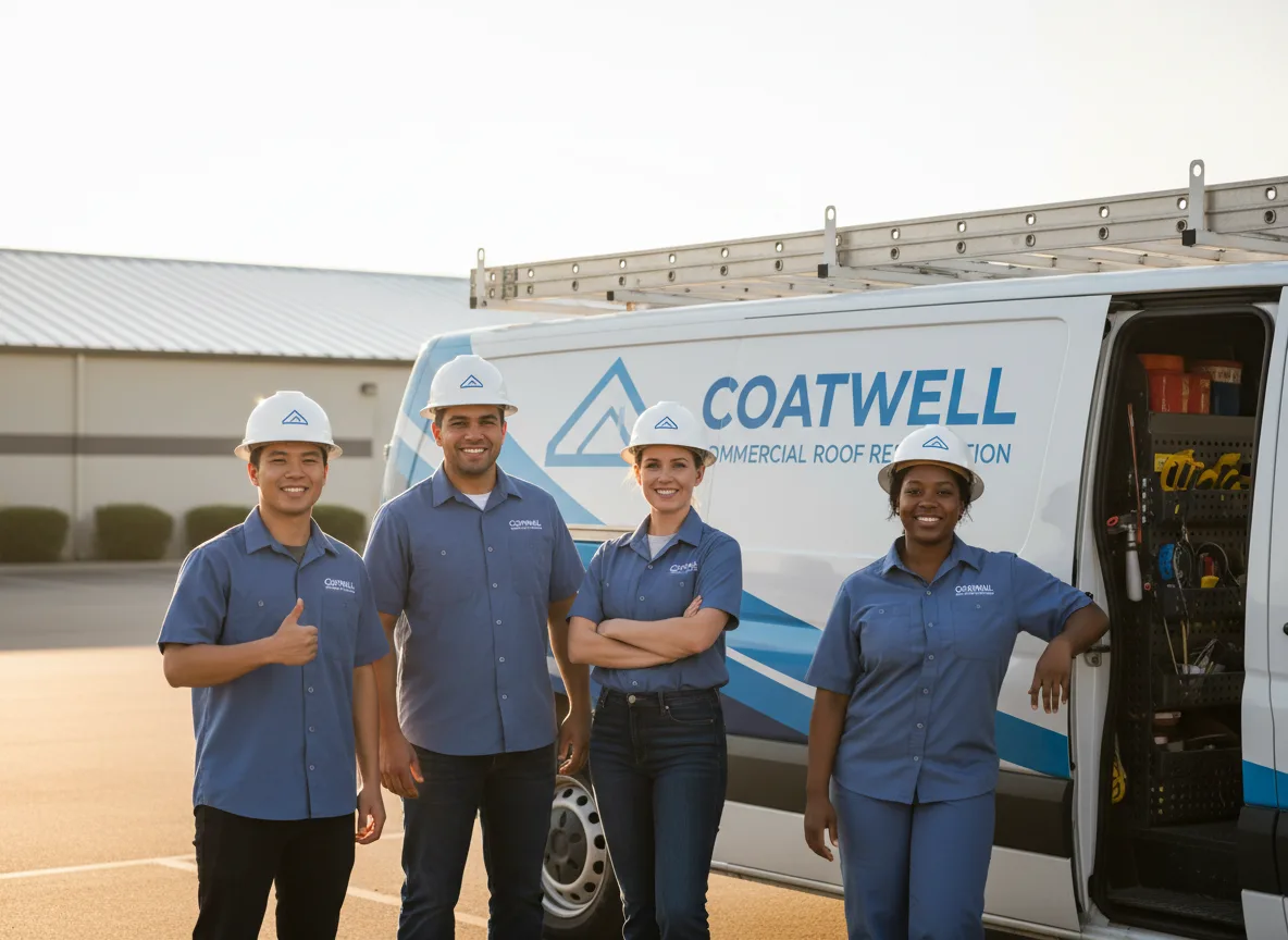 Commercial roof coating company in Blair, WV